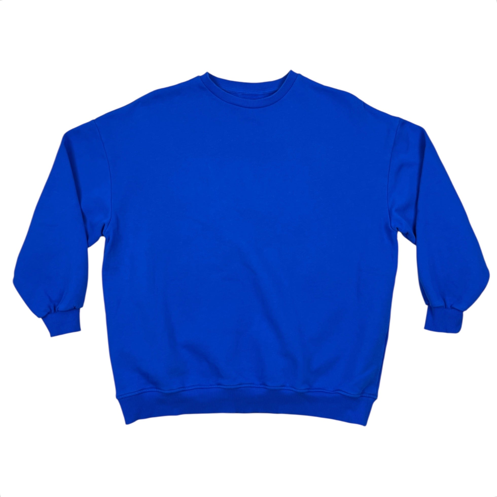Sweatshirt Blue Women Size S