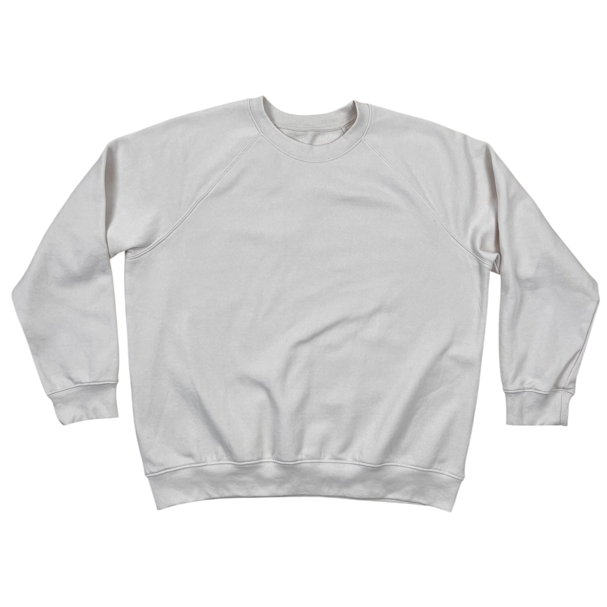 Sweatshirt Light Beige Women Size M