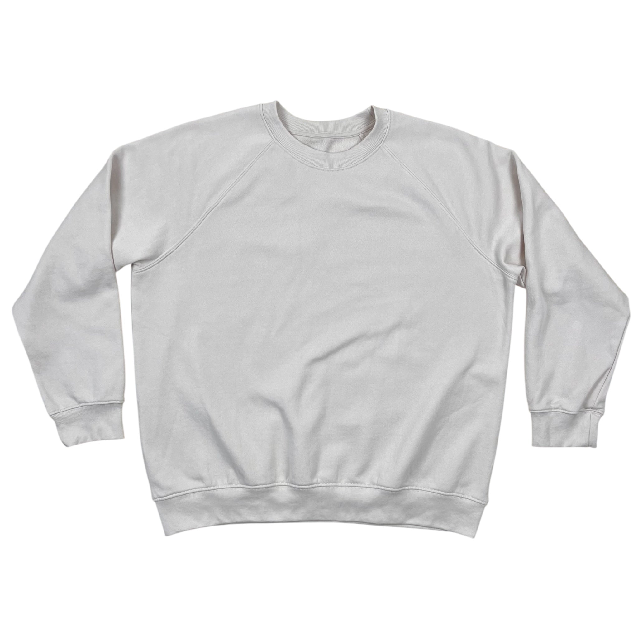 Sweatshirt Light Beige Women Size M