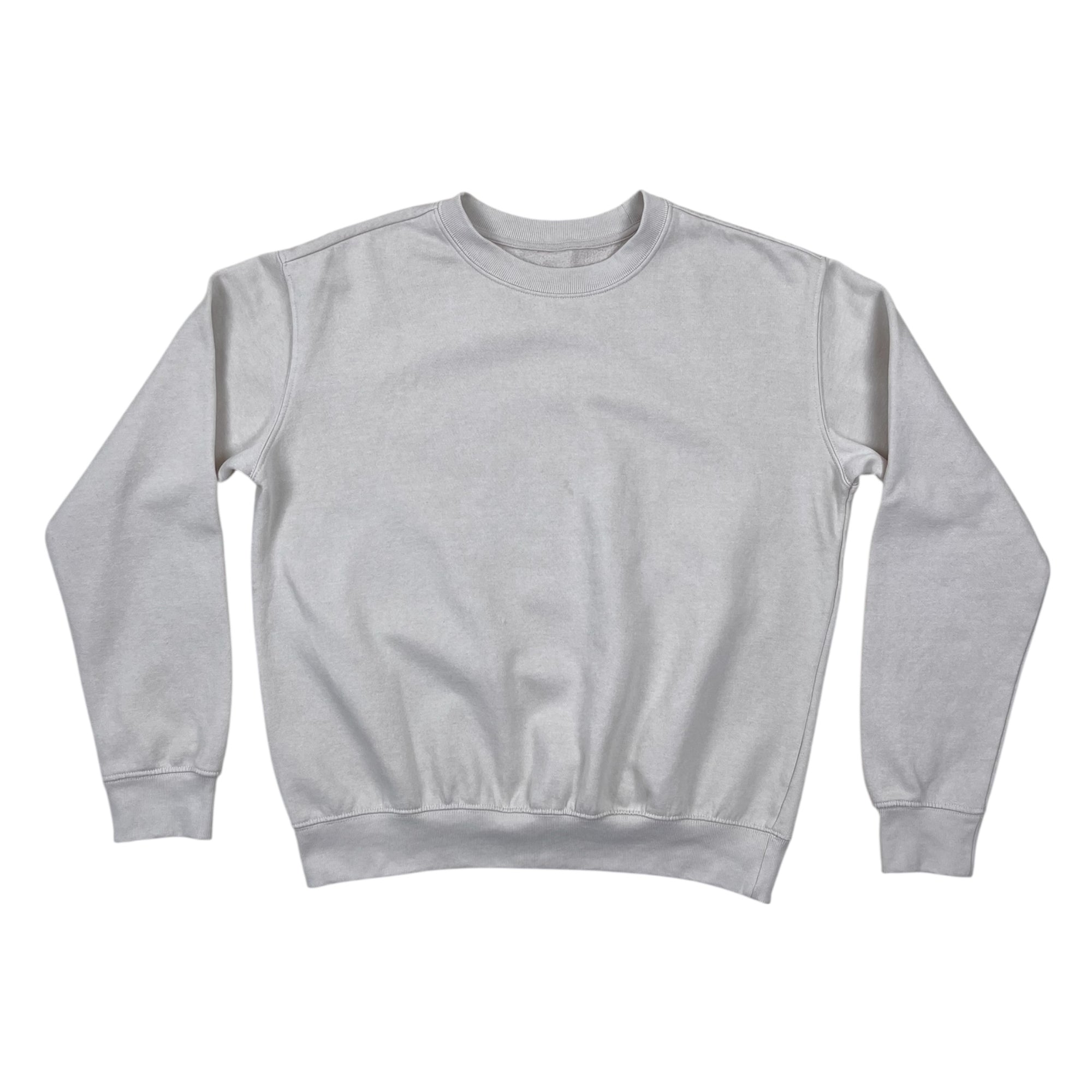 Sweatshirt Light Beige Women Size M