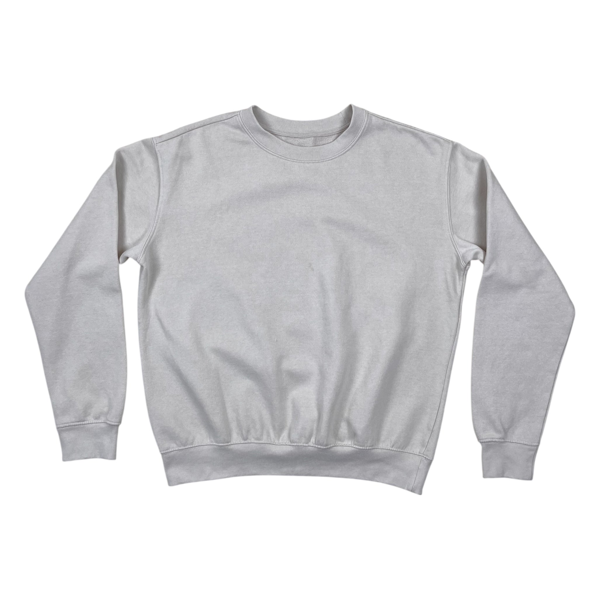 Sweatshirt Light Beige Women Size M