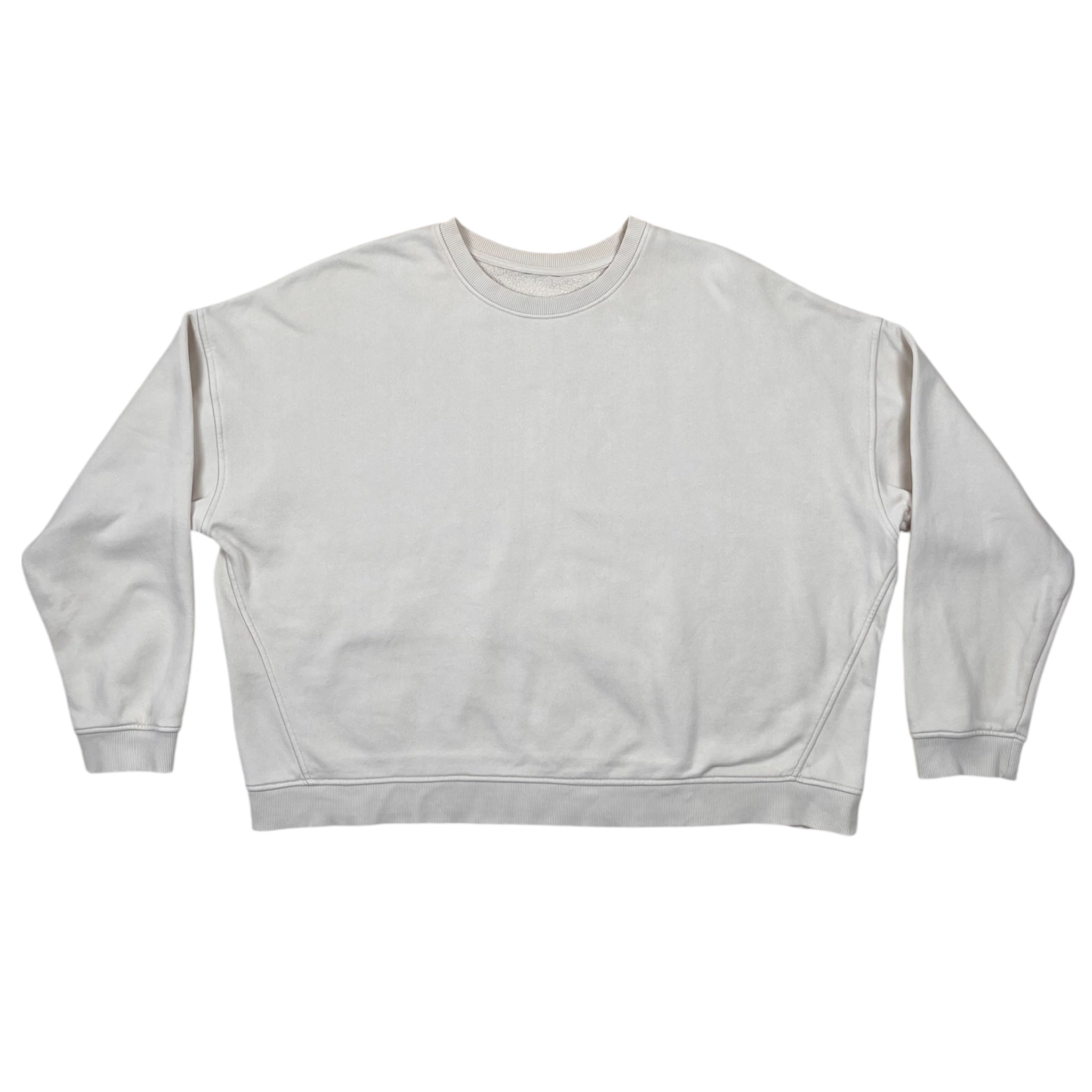Sweatshirt Light Beige Women Size XXL