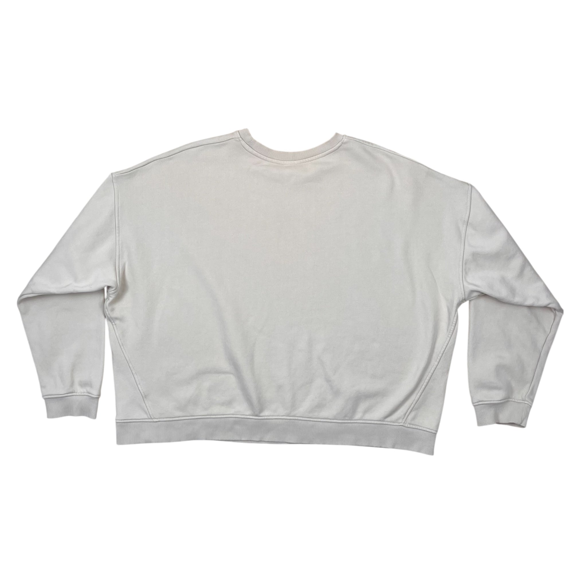 Sweatshirt Light Beige Women Size XXL