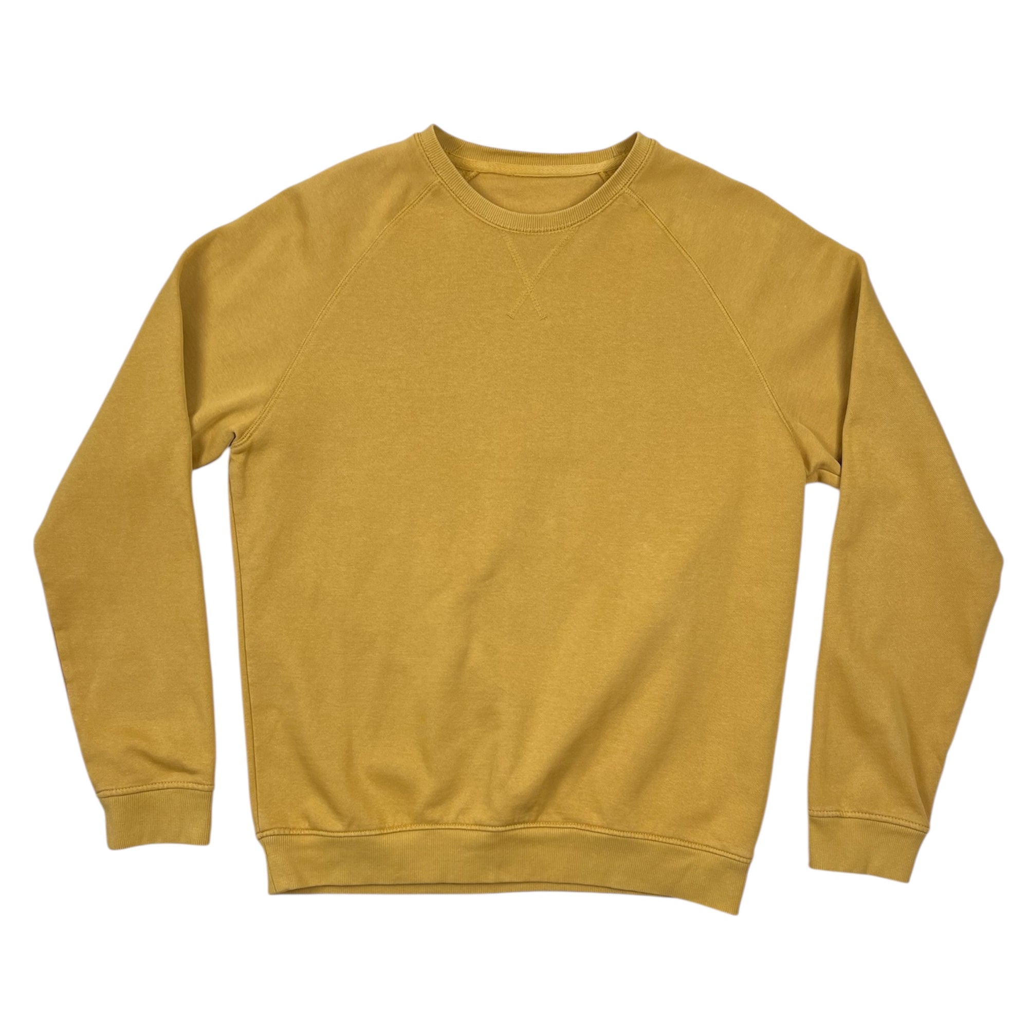 Sweatshirt Mustard Yellow Men Size M