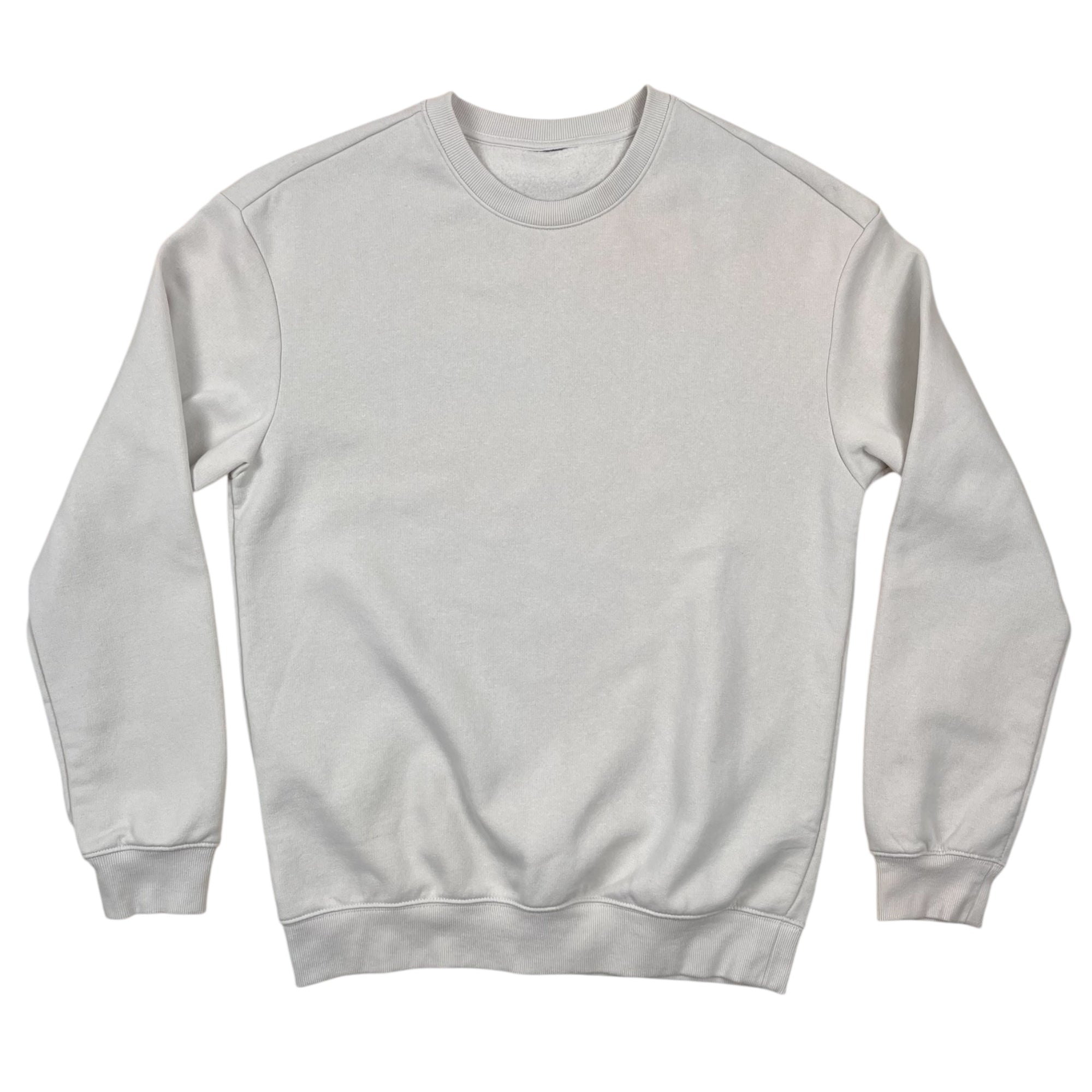 Sweatshirt Light Gray Men Size S