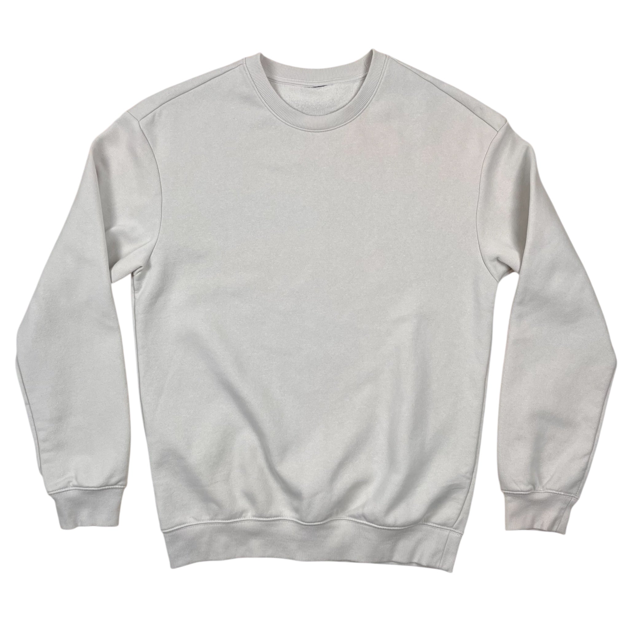 Sweatshirt Light Gray Men Size S