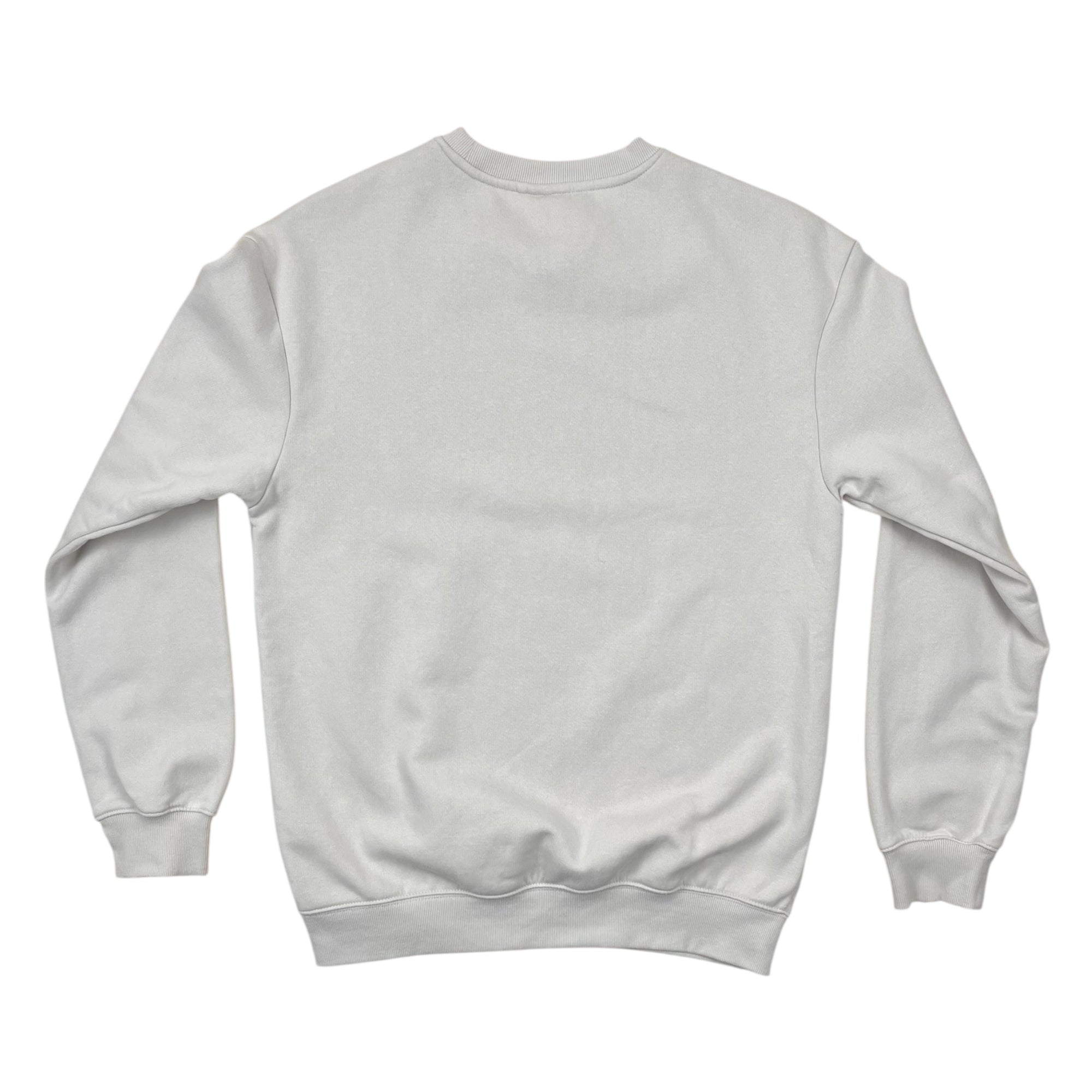 Sweatshirt Light Gray Men Size S