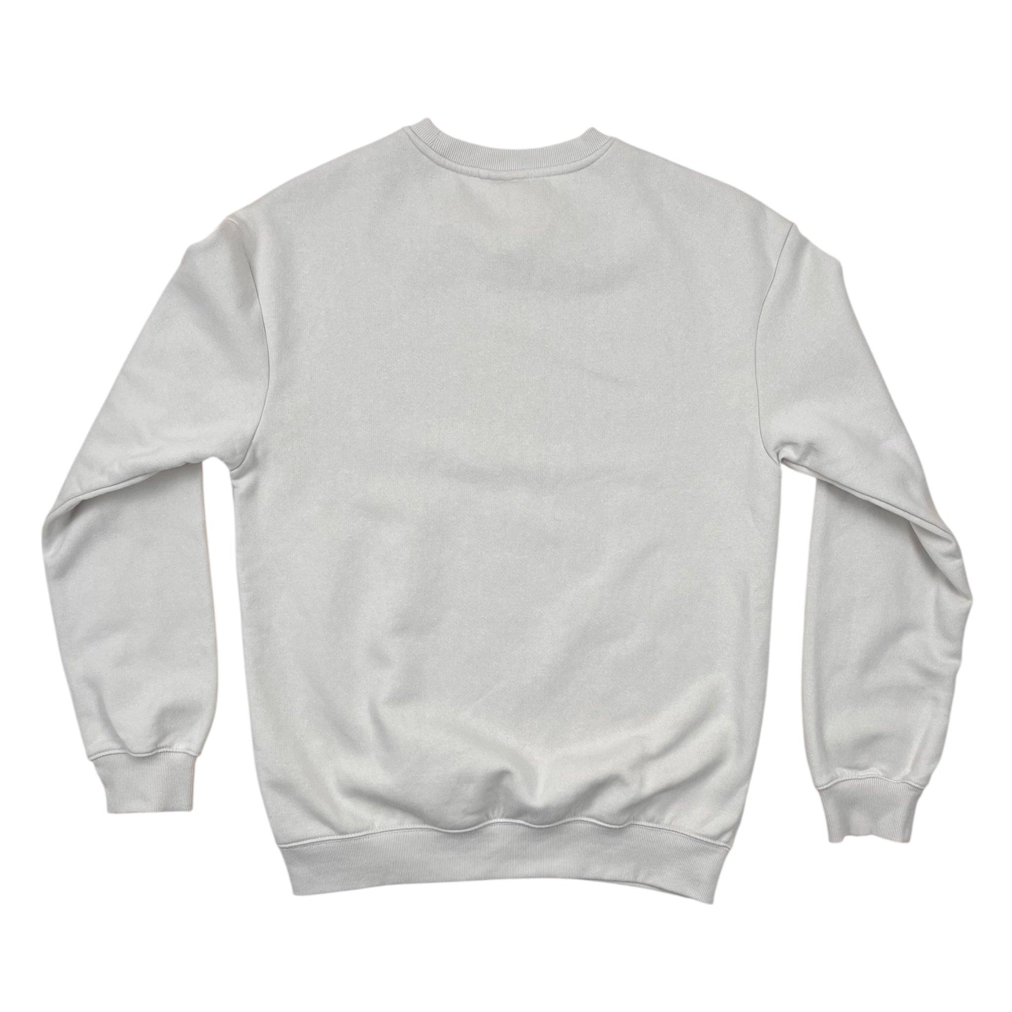 Sweatshirt Light Gray Men Size S