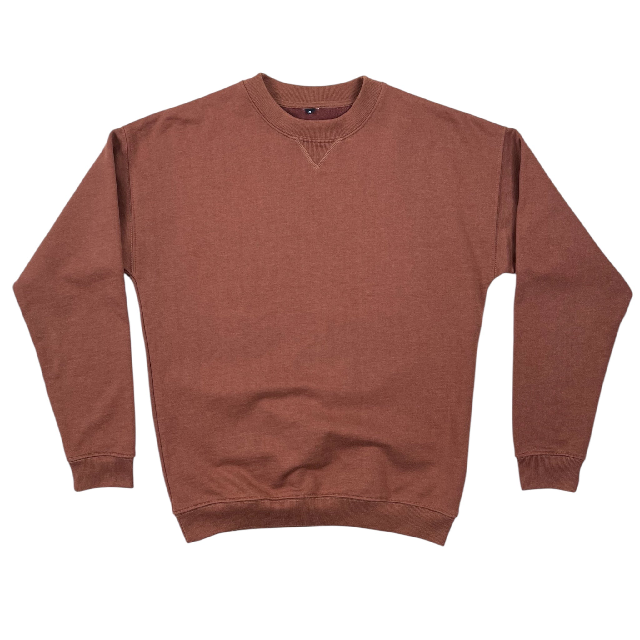 Sweatshirt Brown Men Size S
