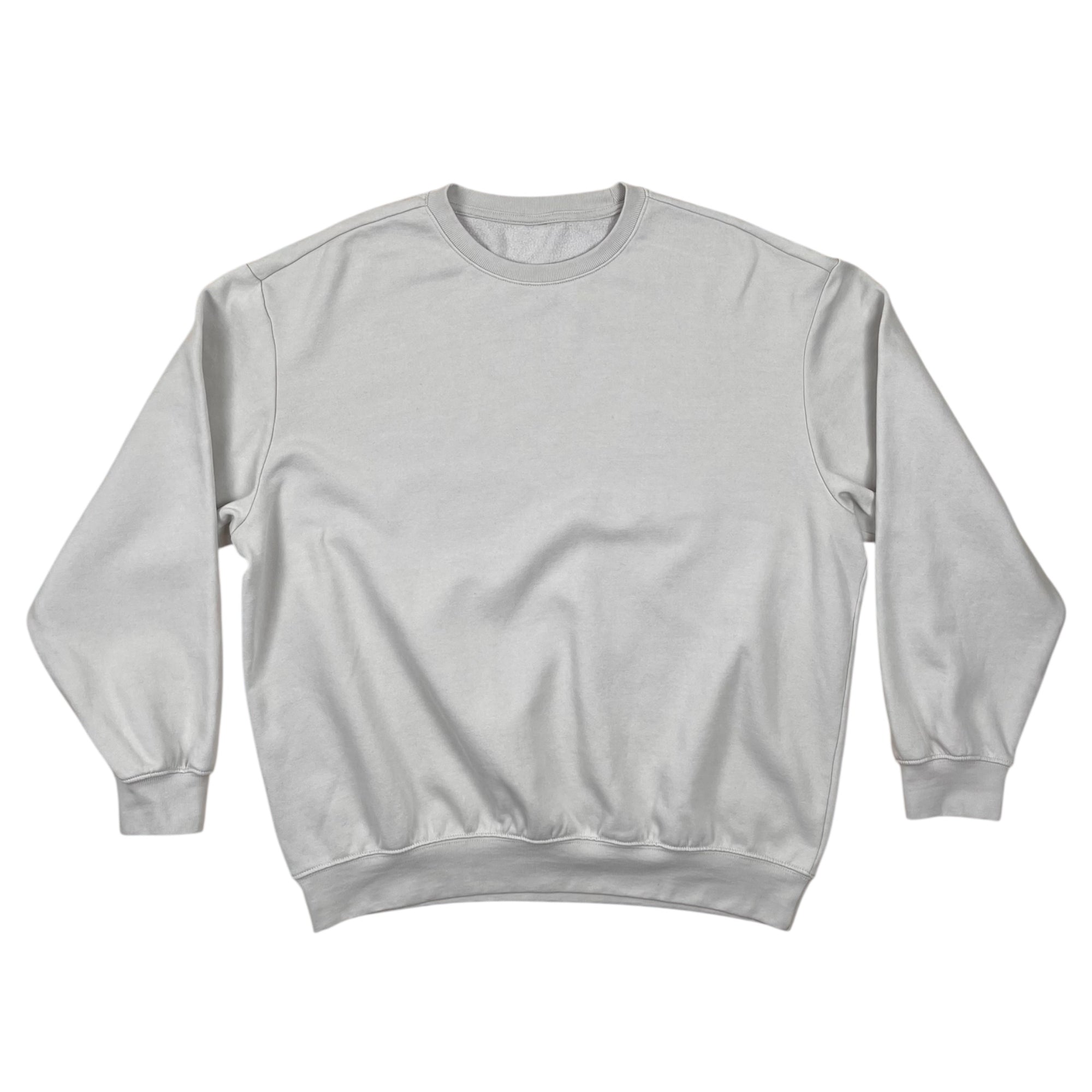 Sweatshirt Light Gray Men Size L