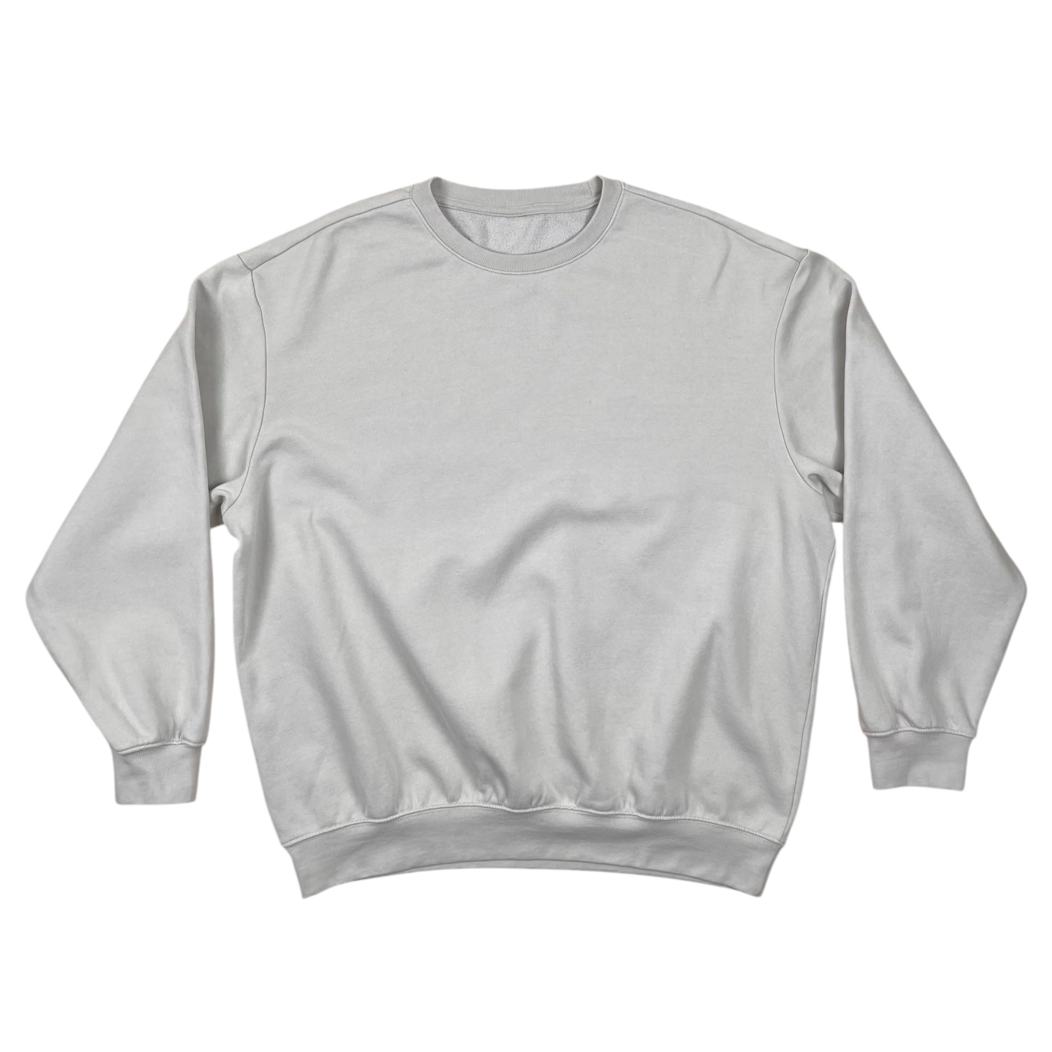 Sweatshirt Light Gray Men Size L