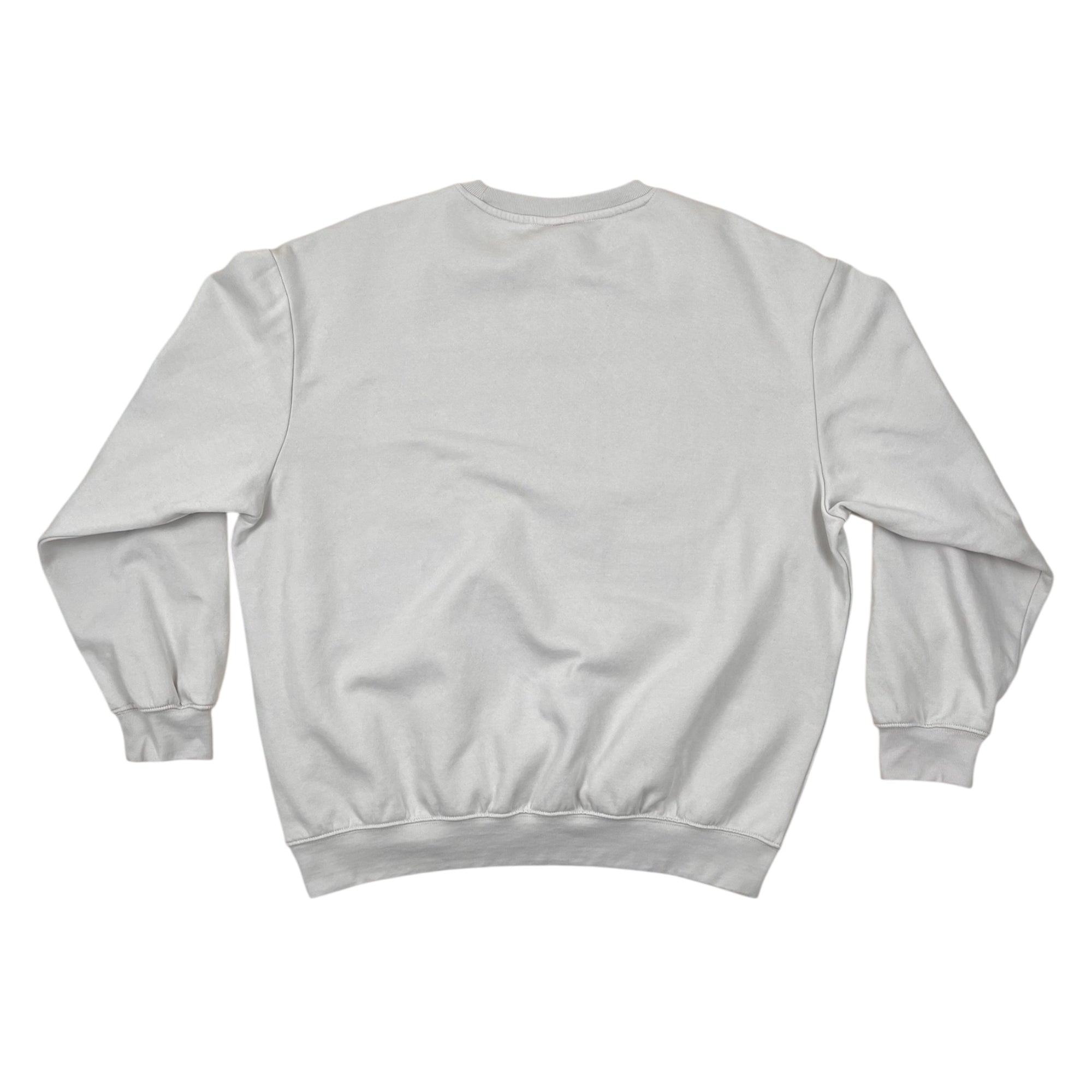 Sweatshirt Light Gray Men Size L