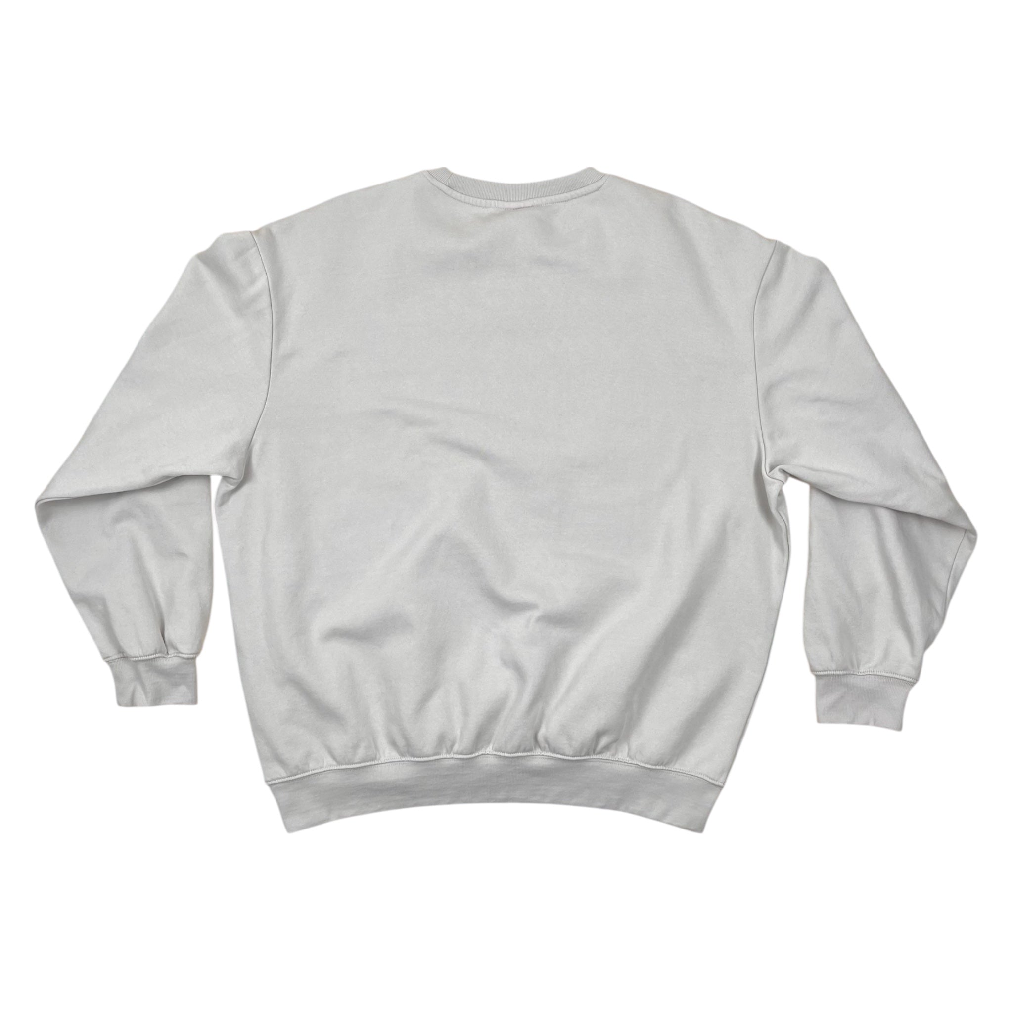 Sweatshirt Light Gray Men Size L