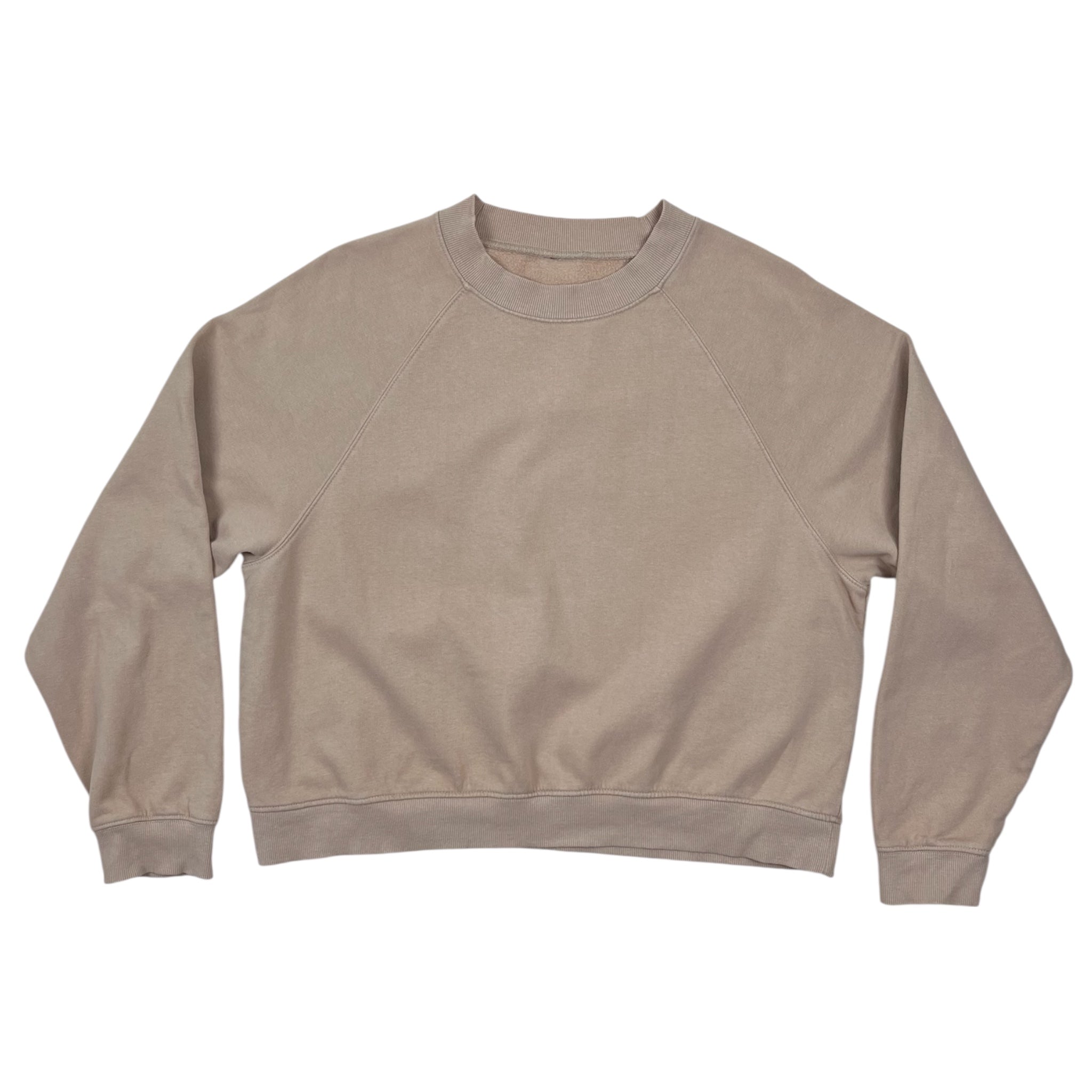 Sweatshirt Beige Women Size L