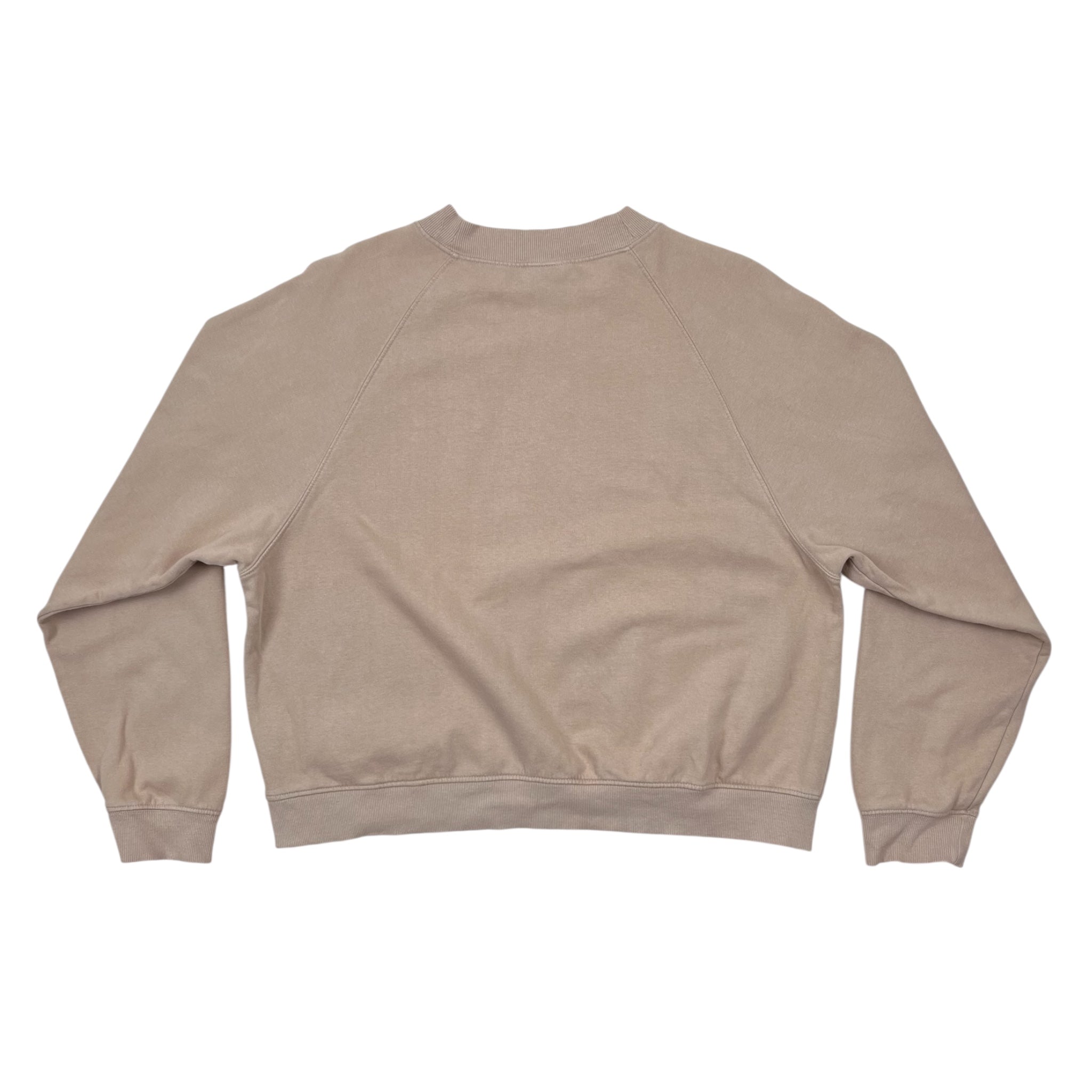 Sweatshirt Beige Women Size L