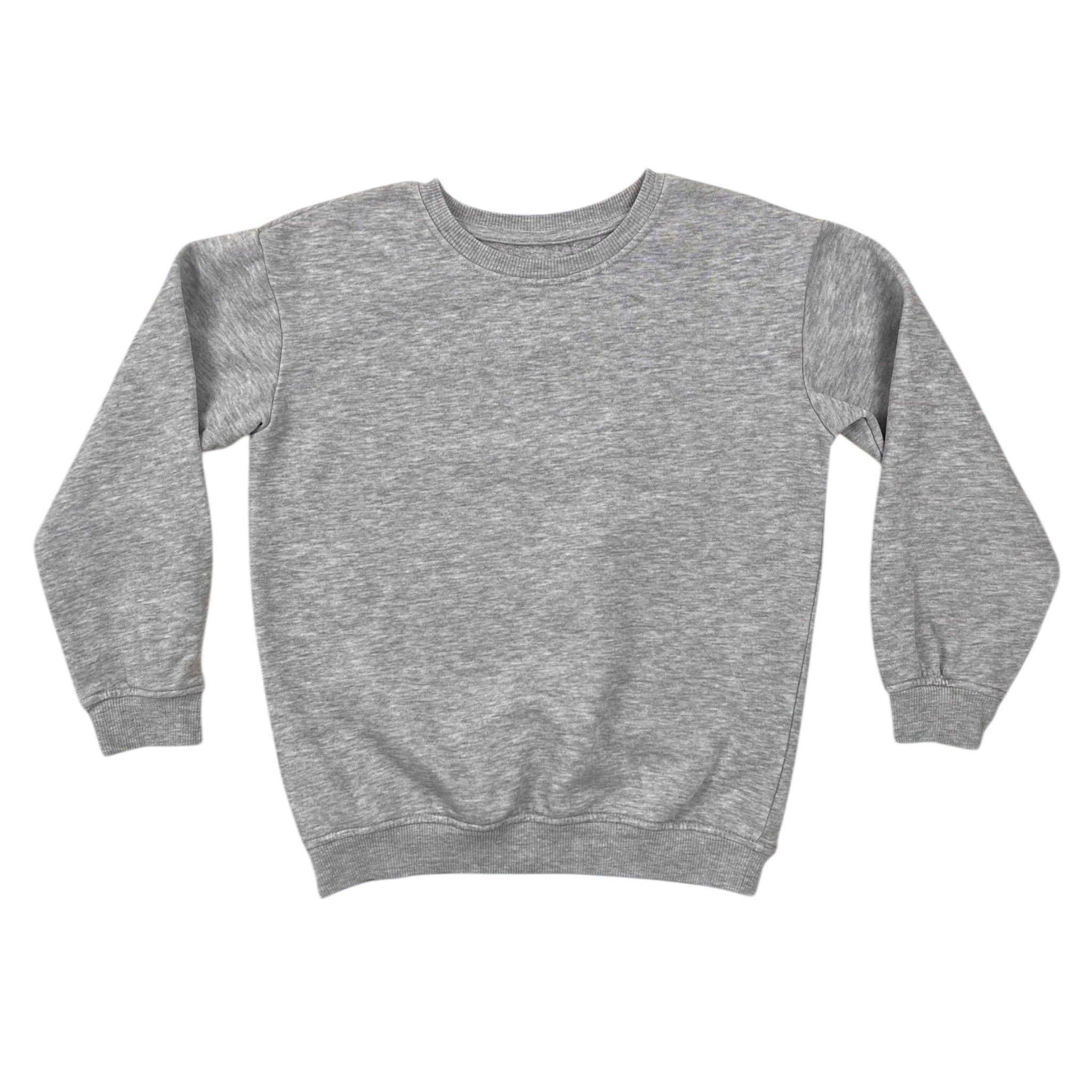Sweatshirt Gray Kids Size 122