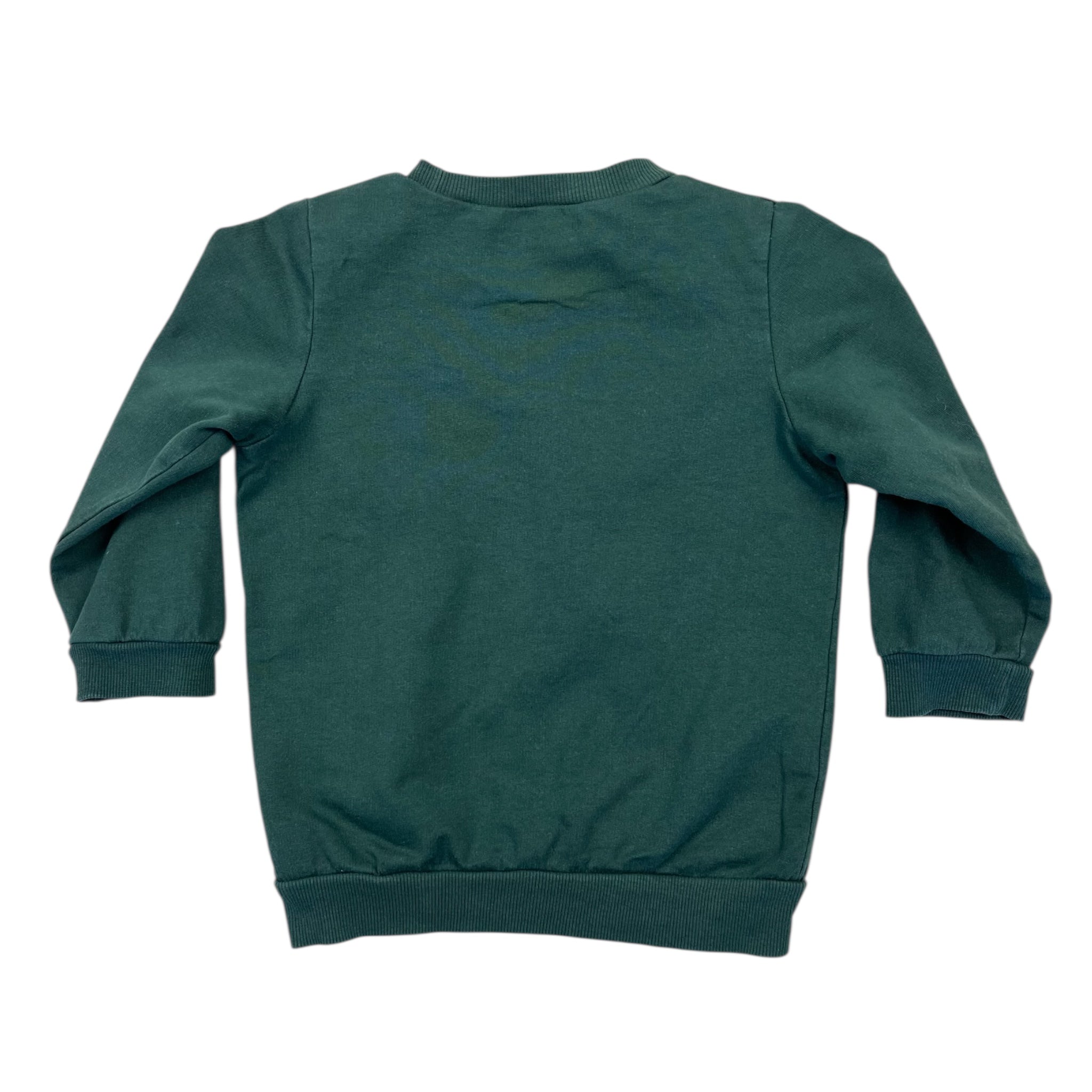 Sweatshirt Green Kids Size 92