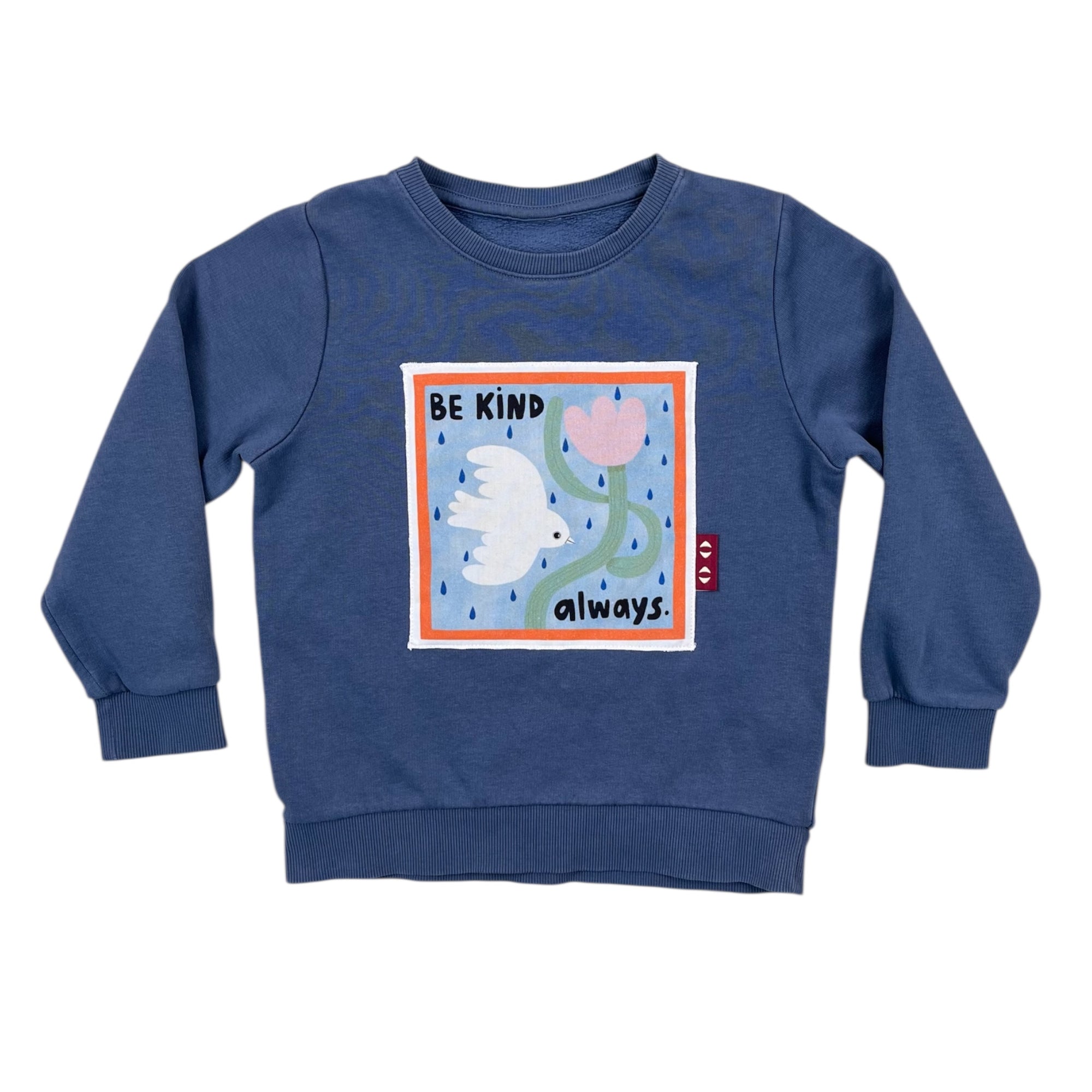 Sweatshirt Blue Kids Size 110