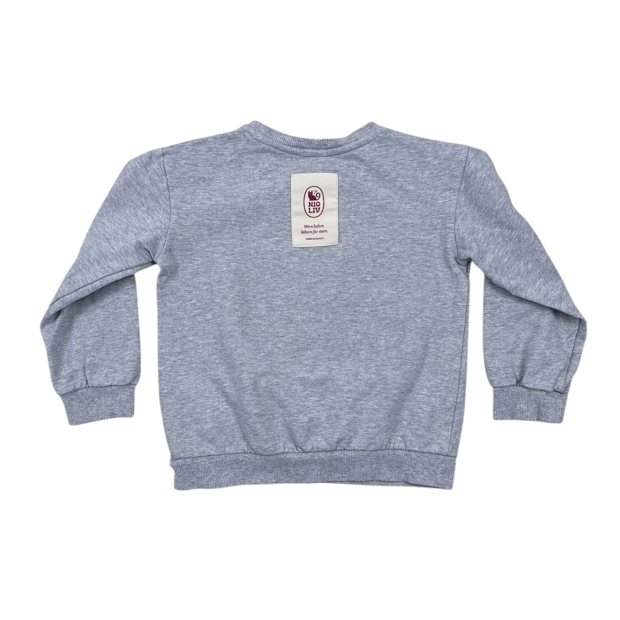 Sweatshirt Gray Kids Size 104