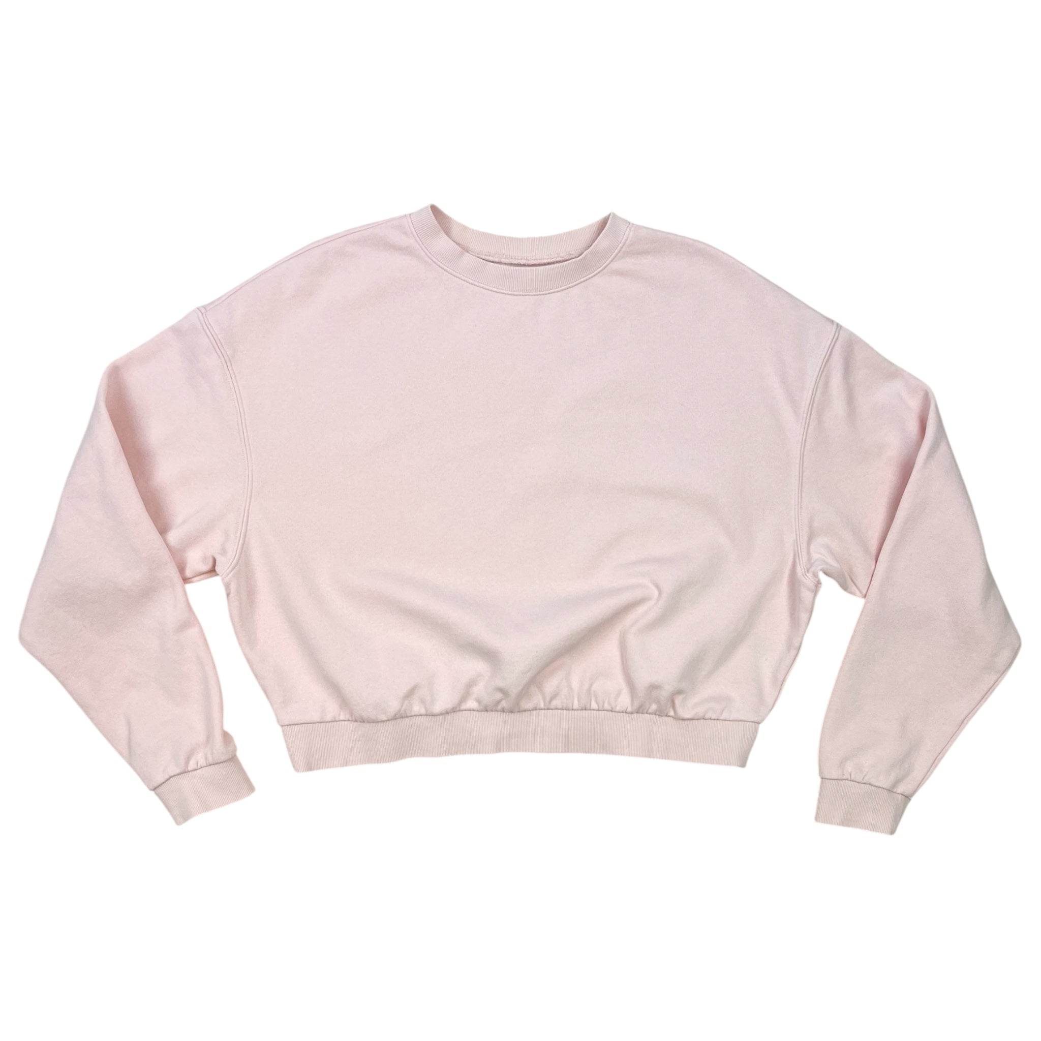 Sweatshirt Light Pink Women Size M