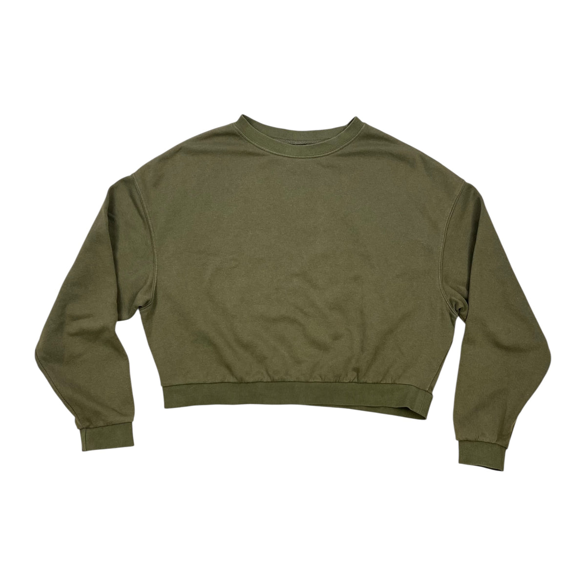 Sweatshirt Green Women Size M
