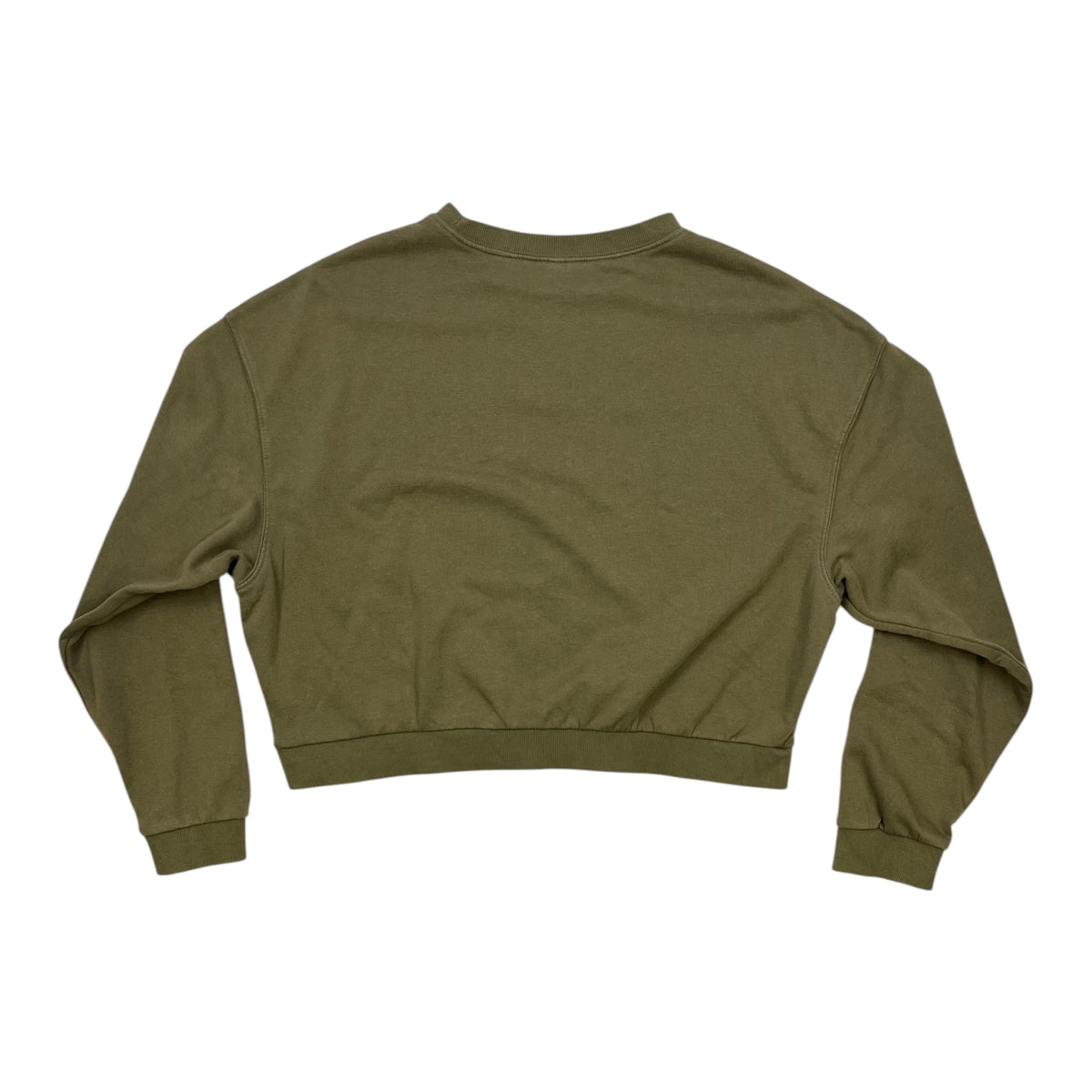 Sweatshirt Green Women Size M
