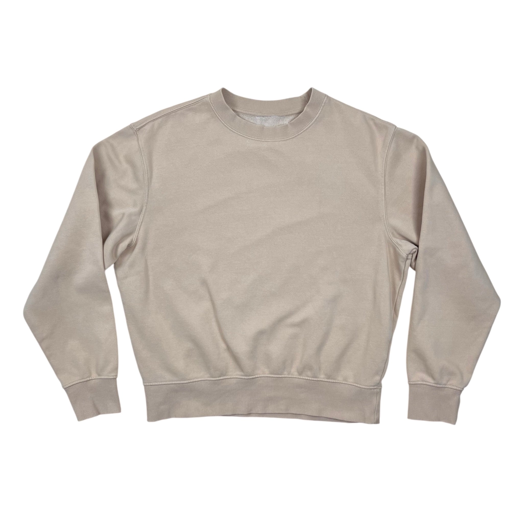 Sweatshirt Beige Women Size M