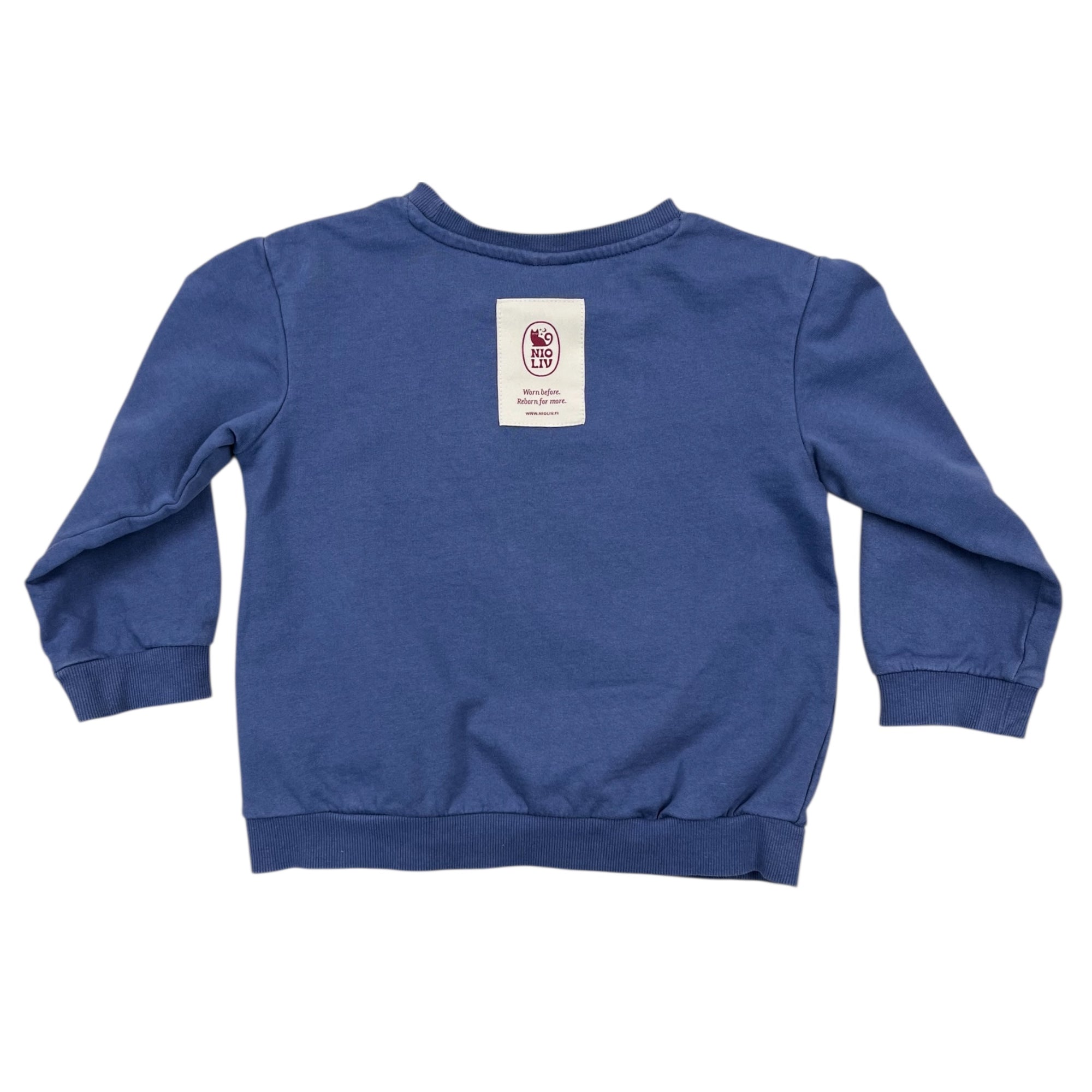 Sweatshirt Blue Kids Size 104